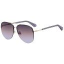 Silver Frames & Brown Violet Gradient Lenses