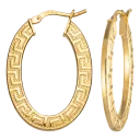 Oval Greek Key