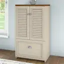Antique White/Tea Maple
