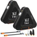 2-Pack Keeps You Equipped for Tire Inflation and Roadside Emergencies