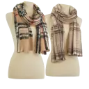 Camel/Black/Red Plaid or Taupe Plaid