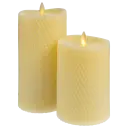Embossed Beeswax