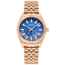 Rose Gold / Blue