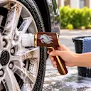 Takes on grimy wheels and outdoor messes too