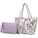 White/Lavender