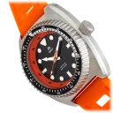 Silver/Orange