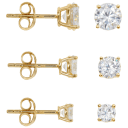 18K Gold Sterling Silver