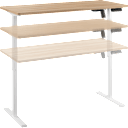 Maple/White Frame