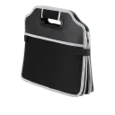 Fold-able to maintain trunk space when not in use