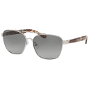 Silver Frames / Grey Gradient Lenses