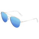 Silver/Blue