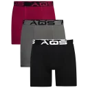Black/Burgundy/Grey