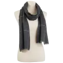 Cashmink Scarf Grey/White