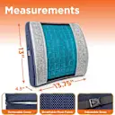 Easy-to-remove cover simplifies care and maintenance.