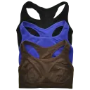 Black, Blue, Brown