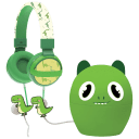 Green Printed Dino