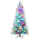 Flocked with Multi-Color