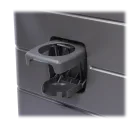 Built-in cup holder on carry-on