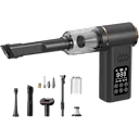 Includes vacuum, blower, and tire inflator functions in one compact tool.