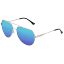 Silver/Blue-Green