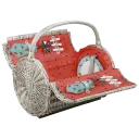 Watermelon Collection Barrel Picnic Basket