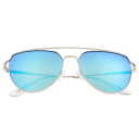 Silver/Blue