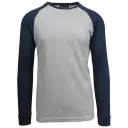 Heather Grey & Navy