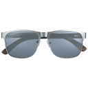 Dark Brown Wood / Gun Metal / Black