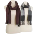 Wine Plaid or Grey Dark/Light Plaid