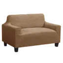 Beige Loveseat