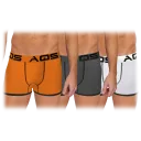 Orange/Grey/White