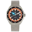 Silver/Orange