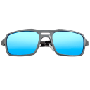 Gunmetal/Blue