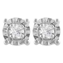 Round, Sterling Silver