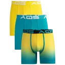 Yellow/Teal Ombre