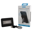 Soporte integrado para ver videos o hacer FaceTime mientras cargas sin cables.