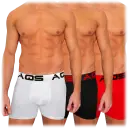 White/Black/Red