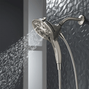 Offers 3 Spray Settings each on the Shower Head and Hand Wand