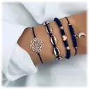Set: Black Seashell