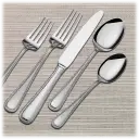Mikasa 20-Piece Halston Stainless Steel Flatware Set