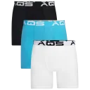Black/Light Blue/White
