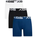 White/Black/Blue