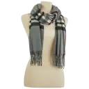 Rectangular Blanket Wrap Scarf Grey
