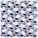 Blue Snowman