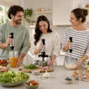 Versatile attachments handle blending, chopping, whisking, and more