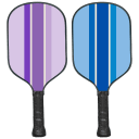 Blue Stripe/Solid Blue & Purple Stripe/Solid Purple