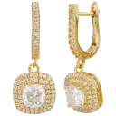 18K Gold Over Sterling Silver