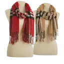 Red Plaid and Beige Plaid