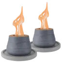 Flower - Light Gray Base