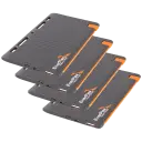 Comes in a set of 4 so you never have to worry about running out of battery.
